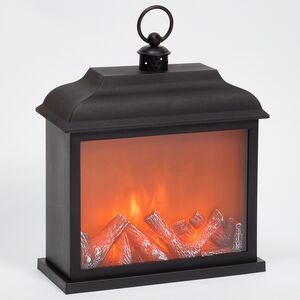 Декоративный светильник-фонарь Камин Bellatrix 35*30 см, на батарейках Kaemingk фото 9