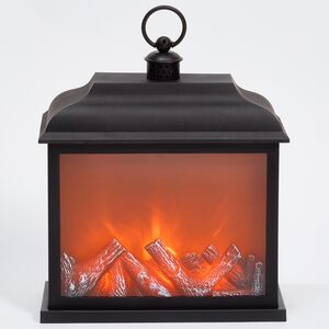 Декоративный светильник-фонарь Камин Bellatrix 35*30 см, на батарейках Kaemingk фото 2