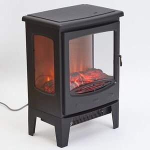 Электрический камин с обогревом Brentwood 55*39 см, диммер Kaemingk фото 2