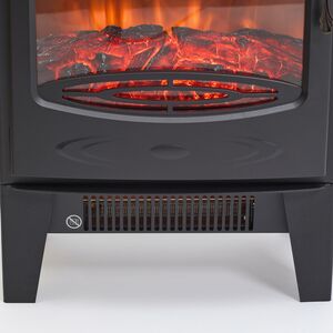 Электрический камин с обогревом Brentwood 55*39 см, диммер Kaemingk фото 11