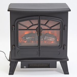 Электрический камин с обогревом Windbrook 56*51 см, диммер Kaemingk фото 2