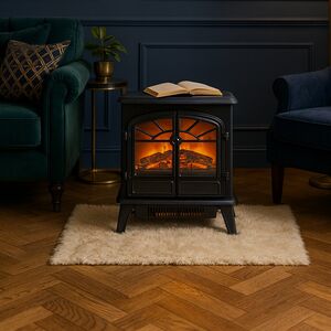 Электрический камин с обогревом Windbrook 56*51 см, диммер Kaemingk фото 5