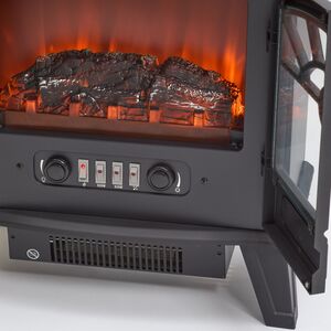 Электрический камин с обогревом Windbrook 56*51 см, диммер Kaemingk фото 11