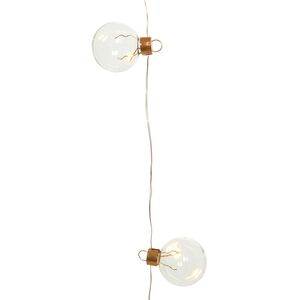 Светодиодная гирлянда на батарейках Christmas Balls 2.65 м, 20 теплых белых мини LED ламп, медная проволока, IP20 Kaemingk (Кейминг) фото 2