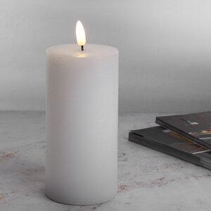 Светодиодная свеча с имитацией пламени Элиан Рустик 18 см на батарейках, таймер Kaemingk фото 5