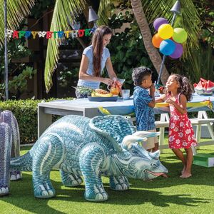 Надувная игрушка Трицератопс 178*79*71 см INTEX фото 3