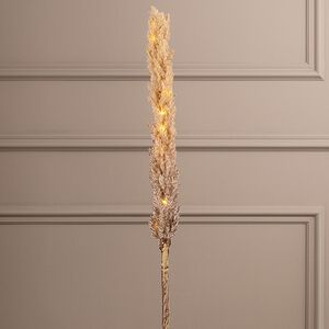 Светящаяся ветка для декора Кортадерия Брауни 70 см, теплые белые LED, на батарейках Kaemingk (Кейминг) фото 2