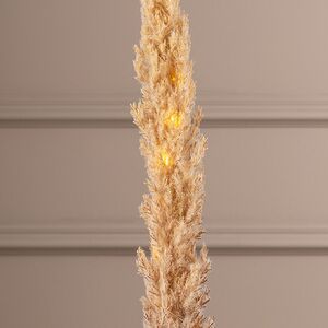 Светящаяся ветка для декора Кортадерия Брауни 70 см, теплые белые LED, на батарейках Kaemingk (Кейминг) фото 4