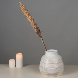 Светящаяся ветка для декора Кортадерия Брауни 70 см, теплые белые LED, на батарейках Kaemingk (Кейминг) фото 8