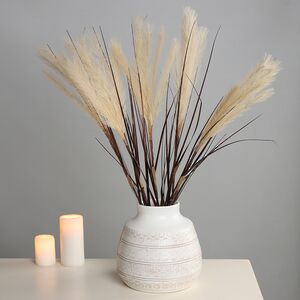 Светящаяся ветка для декора Шоколадный Латте 70 см, теплые белые LED лампы, на батарейках Kaemingk (Кейминг) фото 7