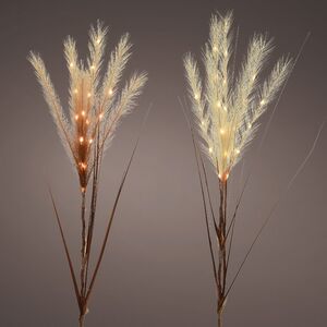 Светящаяся ветка для декора Шоколадный Латте 70 см, теплые белые LED лампы, на батарейках Kaemingk (Кейминг) фото 9