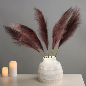 Светящаяся ветка для декора Сливовый Шоколад 70 см, теплые белые LED лампы, на батарейках Kaemingk (Кейминг) фото 3