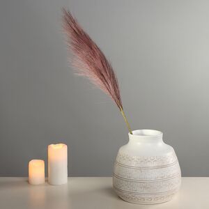 Светящаяся ветка для декора Сливовый Шоколад 70 см, теплые белые LED лампы, на батарейках Kaemingk (Кейминг) фото 4