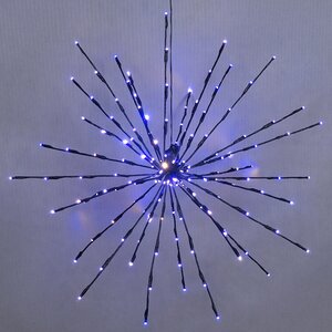 Светодиодный ежик Lumineo Dancing Lights 70 см, 150 теплых белых/разноцветных LED ламп, пульт управления, IP44 Kaemingk фото 5