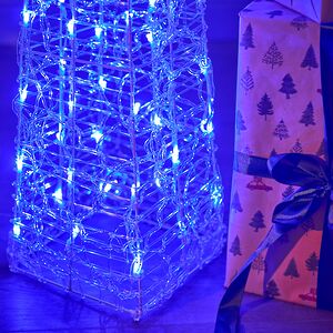 Светящаяся фигура Елка Cone Light 120 см, 80 разноцветных RGB LED ламп, IP44 Kaemingk фото 2