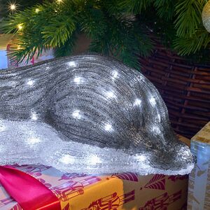 Светодиодная фигура Голубоглазый Хаски Рой 51 см, 60 LED ламп, IP44 Kaemingk (Кейминг) фото 5