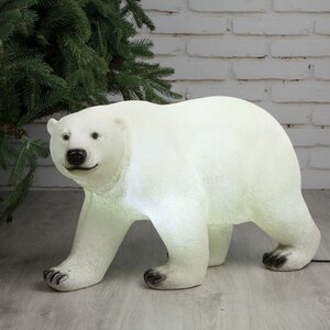 Светодиодная фигура Медведь Альрик - North Story 59 см, 8 LED ламп, IP44 (Kaemingk, Нидерланды). Артикул: ID76092