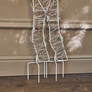 Светящаяся плоская фигура Олень Фостер 89 см, 60 теплых белых LED ламп с мерцанием, таймер, IP44 Kaemingk фото 8