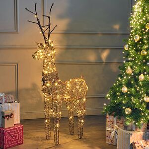 Светящийся олень Rottweil Deer 135 см, 96 теплых белых LED ламп, IP44