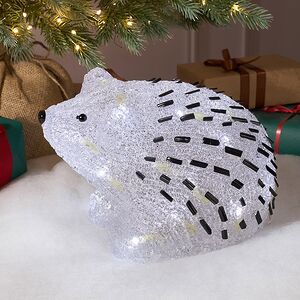 Светящаяся фигура Ежик 15 см, 24 LED лампы, IP44