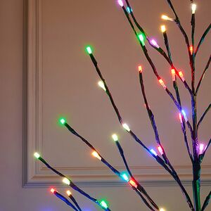 Светодиодное дерево Фейерик 150 см, 150 разноцветных RGB LED ламп, контроллер, IP44 Kaemingk (Кейминг) фото 12