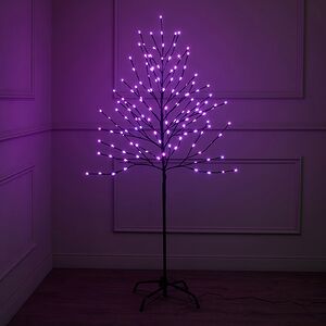 Светодиодное дерево Фейерик 150 см, 150 разноцветных RGB LED ламп, контроллер, IP44 Kaemingk (Кейминг) фото 4