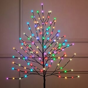 Светодиодное дерево Фейерик 150 см, 150 разноцветных RGB LED ламп, контроллер, IP44 Kaemingk (Кейминг) фото 10