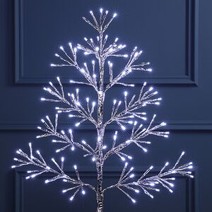 Светодиодное дерево Lausanne Silver 78 см, 140 холодных белых LED ламп с мерцанием, IP44 Kaemingk (Кейминг) фото 2