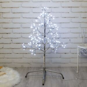 Светодиодное дерево Lausanne Silver 78 см, 140 холодных белых LED ламп с мерцанием, IP44 Kaemingk (Кейминг) фото 8