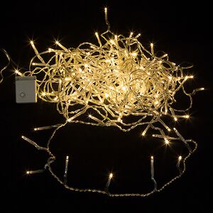 Светодиодная гирлянда нить Объемная 36 м, 480 теплых белых LED ламп, прозрачный ПВХ, диммер, IP44 Kaemingk (Кейминг) фото 3