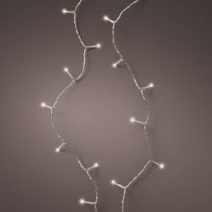 Светодиодная гирлянда нить Объемная 36 м, 480 теплых белых LED ламп, прозрачный ПВХ, диммер, IP44 Kaemingk (Кейминг) фото 4