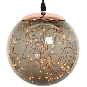 Подвесной светильник-шар Moon Galaxy 30 см, 140 микро LED ламп, IP44 Kaemingk фото 6