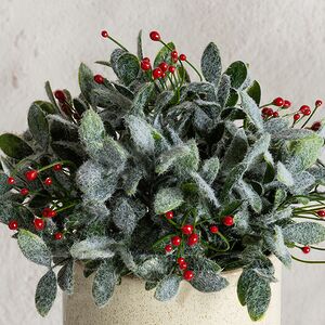 Искусственное растение в горшке Frost Garden 26 см Summer Deco фото 2