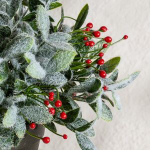 Искусственное растение в горшке Frost Garden 26 см Summer Deco фото 5