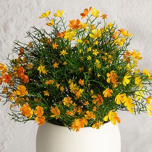 Искусственный цветок в горшке Лобелия 36 см, желтый Summer Deco фото 2