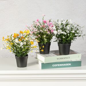 Искусственное растение в горшке Beverly - Солнечные луга 31 см Summer Deco фото 3