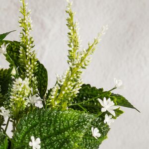 Искусственный цветок в горшке Пилея 24 см Summer Deco фото 4