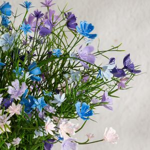 Искусственные цветы в горшке Флоксы фиолетовые 23 см Summer Deco фото 7