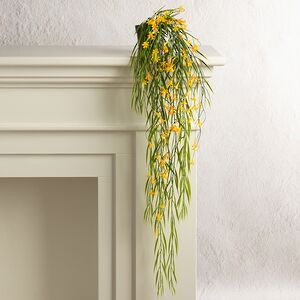 Подвесной искусственный цветок Pateley Bridge 69 см, желтый Summer Deco фото 6