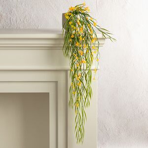 Подвесной искусственный цветок Pateley Bridge 69 см, желтый Summer Deco фото 2