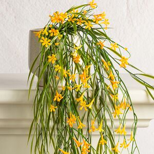 Подвесной искусственный цветок Pateley Bridge 69 см, желтый Summer Deco фото 4