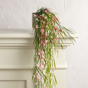 Подвесной искусственный цветок Патели-Бридж 69 см, розовый