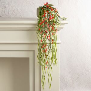 Подвесной искусственный цветок Патели-Бридж 69 см, красный Summer Deco фото 2