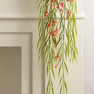 Подвесной искусственный цветок Патели-Бридж 69 см, красный Summer Deco фото 5