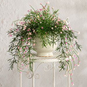 Подвесной искусственный цветок Мидлтон Стоун 43 см, розовый