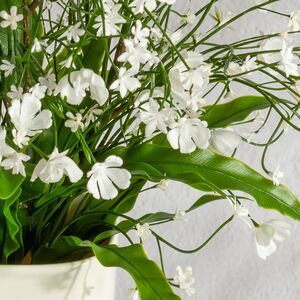 Искусственный цветок в горшке Одри - Цветущее Королевство 46 см Summer Deco фото 4