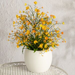 Искусственный цветок в горшке Одри - Солнечный День 46 см