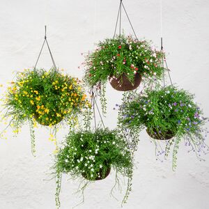 Искусственный цветок в кашпо Matera - Цветочный Коктейль 43 см Summer Deco фото 3