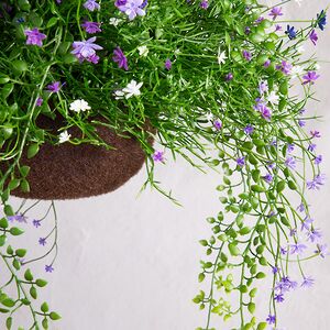 Искусственный цветок в кашпо Matera - Нежный Сонет 43 см Summer Deco фото 2