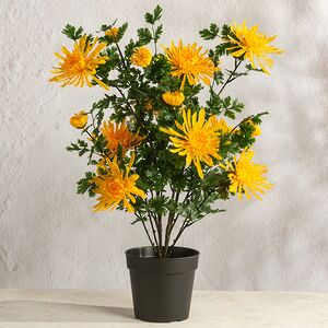 Искусственный цветок в горшке Хризантема Mentana 60 см Summer Deco фото 4